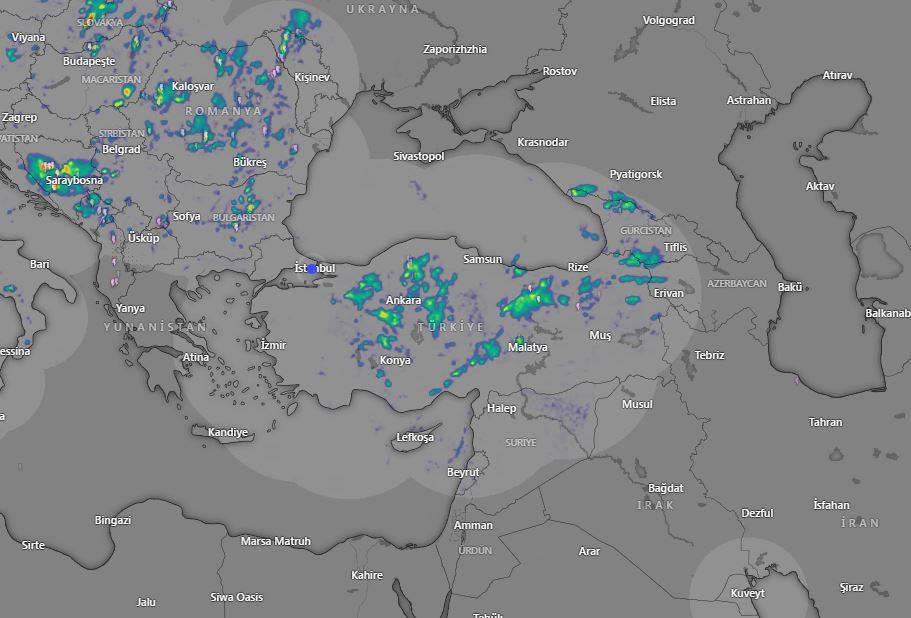 Kars ve Ardahan çevreleri için sağanak uyarısı 22